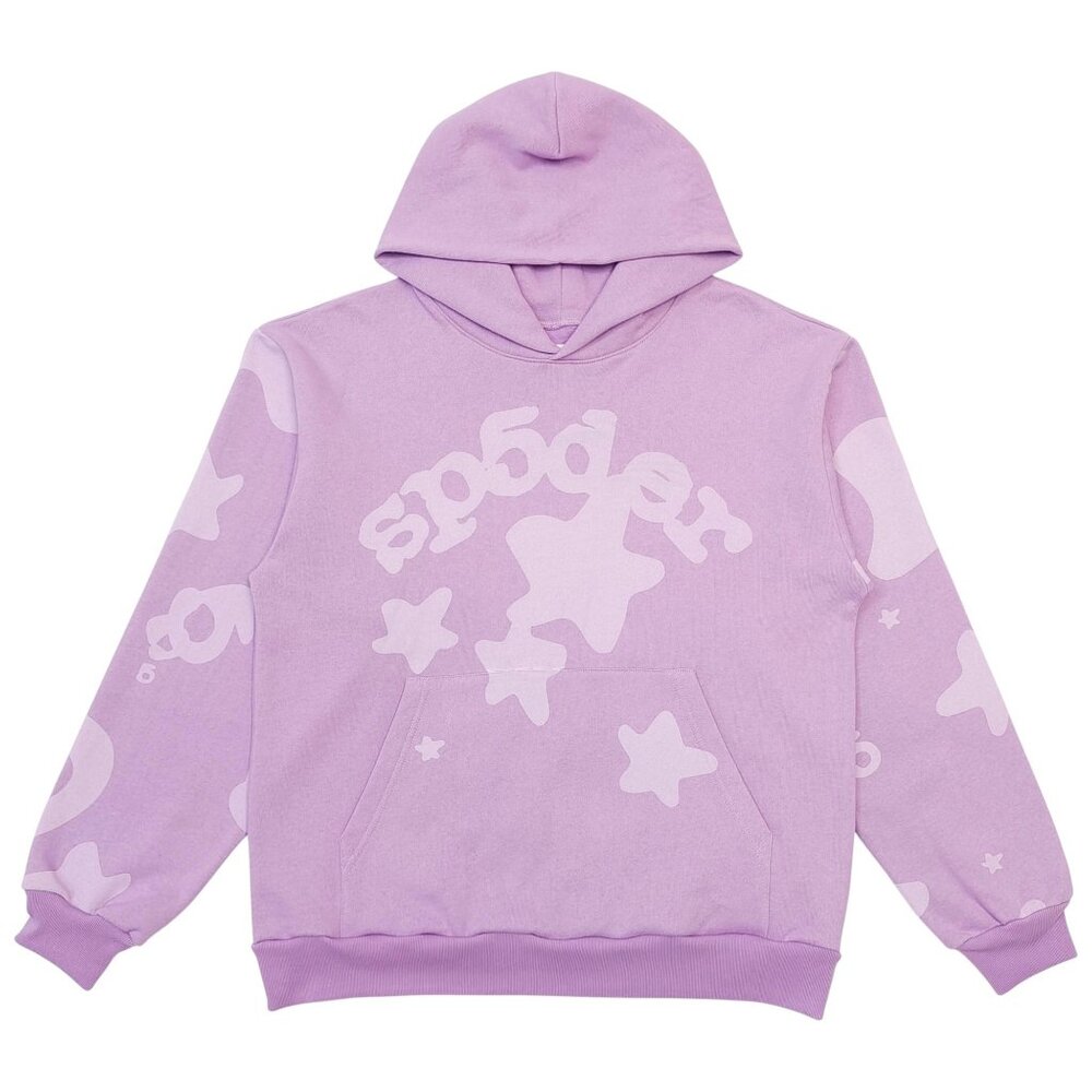 Sp5der Beluga V2 Pullover Hoodie Acai | Spider Worldwide